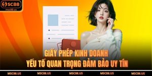 Giấy Phép Kinh Doanh – Yếu Tố Quan Trọng Đảm Bảo Uy Tín
